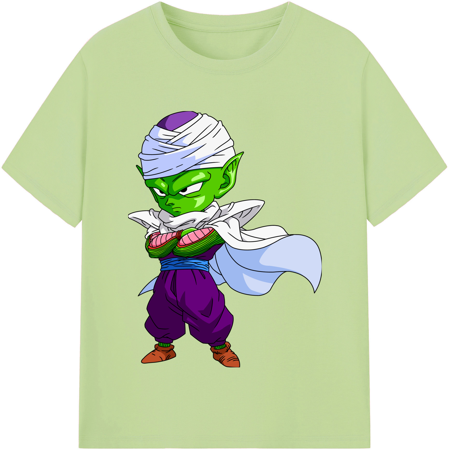 （画像用） ドラゴンボール ピッコロ DRAGON BALL Piccolo 綿100％半袖Tシャツ（フロントプリント）